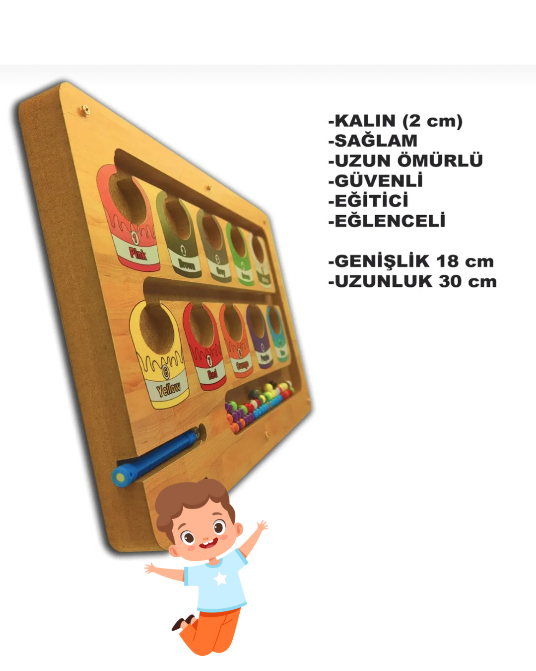 Montessori Eğitim Tahtası